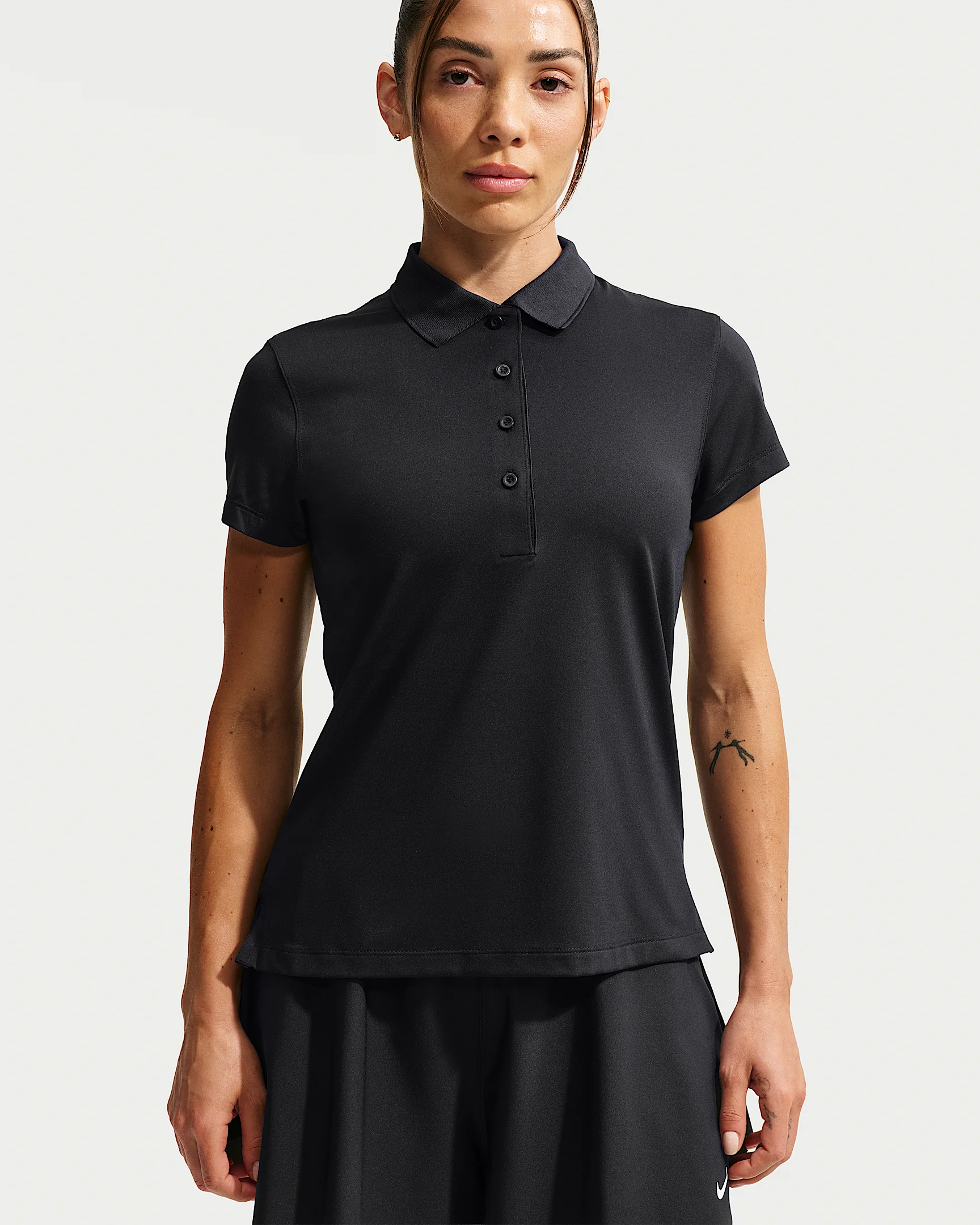 Nike Golf Club Women's Dri-FIT UV Short-Sleeve Golf Polo - 1