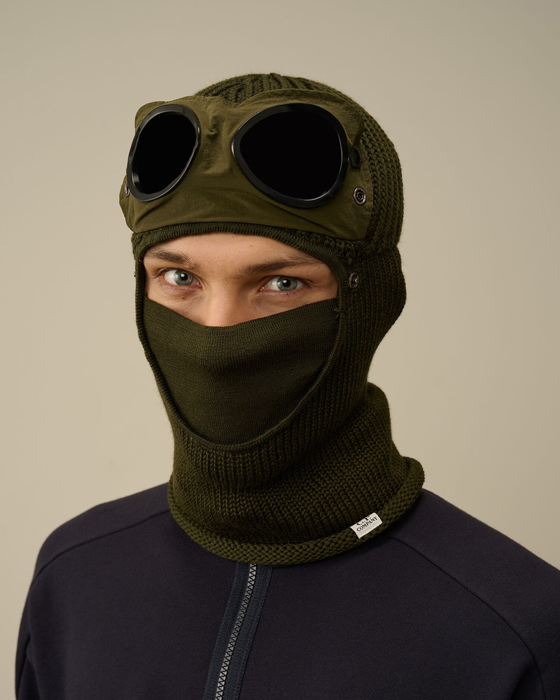 C.P. Company Extra Fine Merino Wool Goggle Balaclava outlook