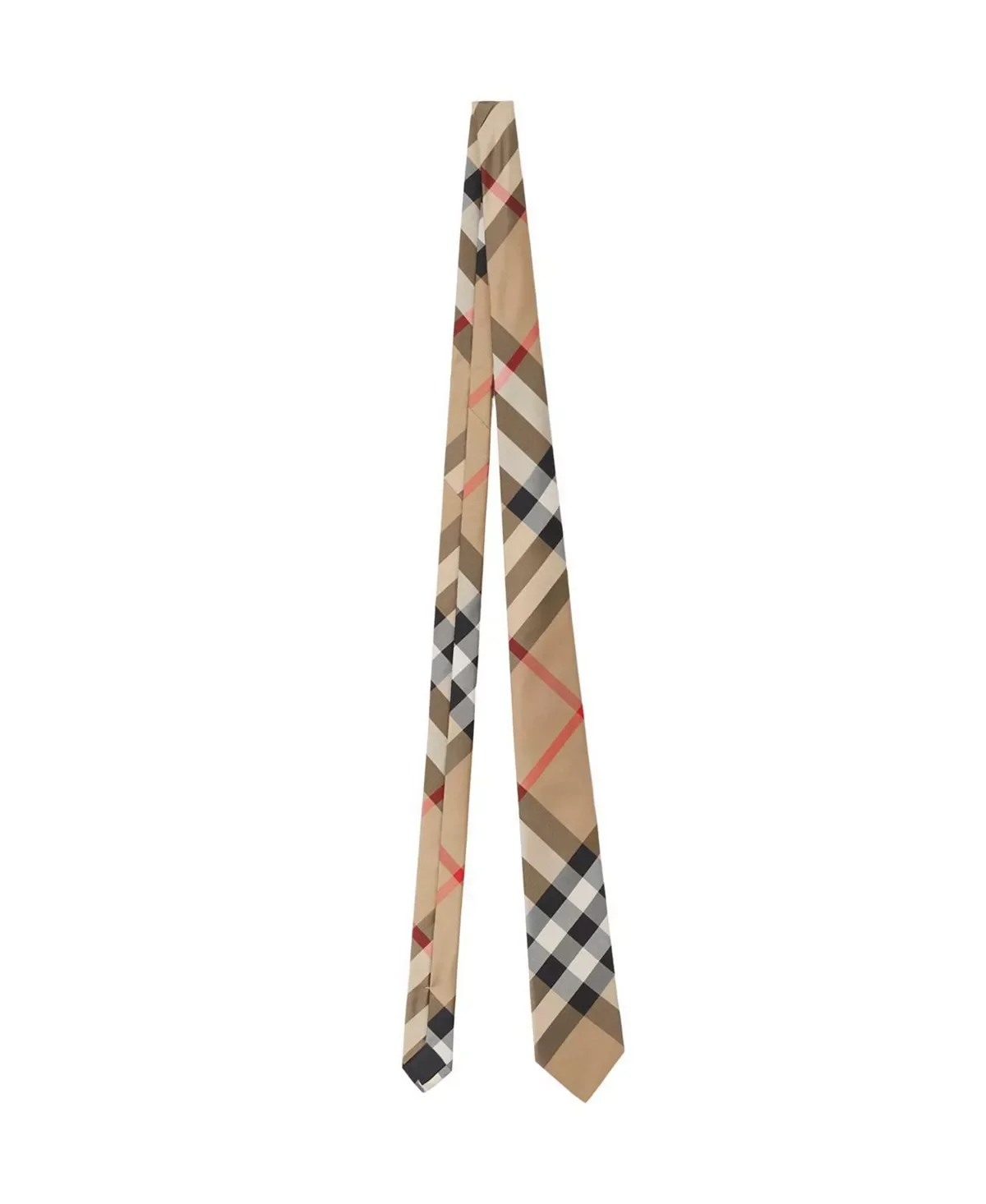Check Silk Tie - 1