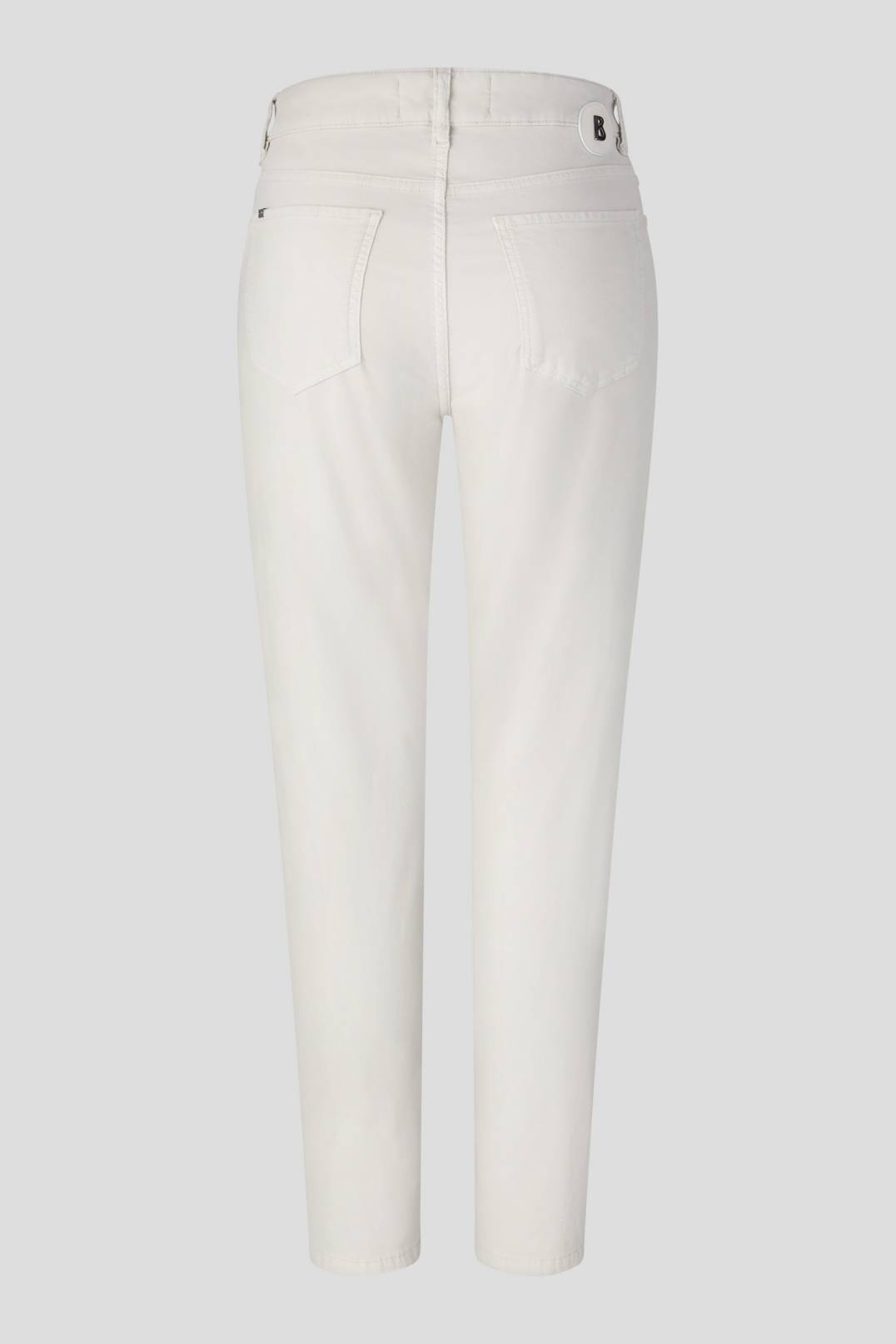 JULIE 7/8 TROUSERS IN OFF-WHITE - 7