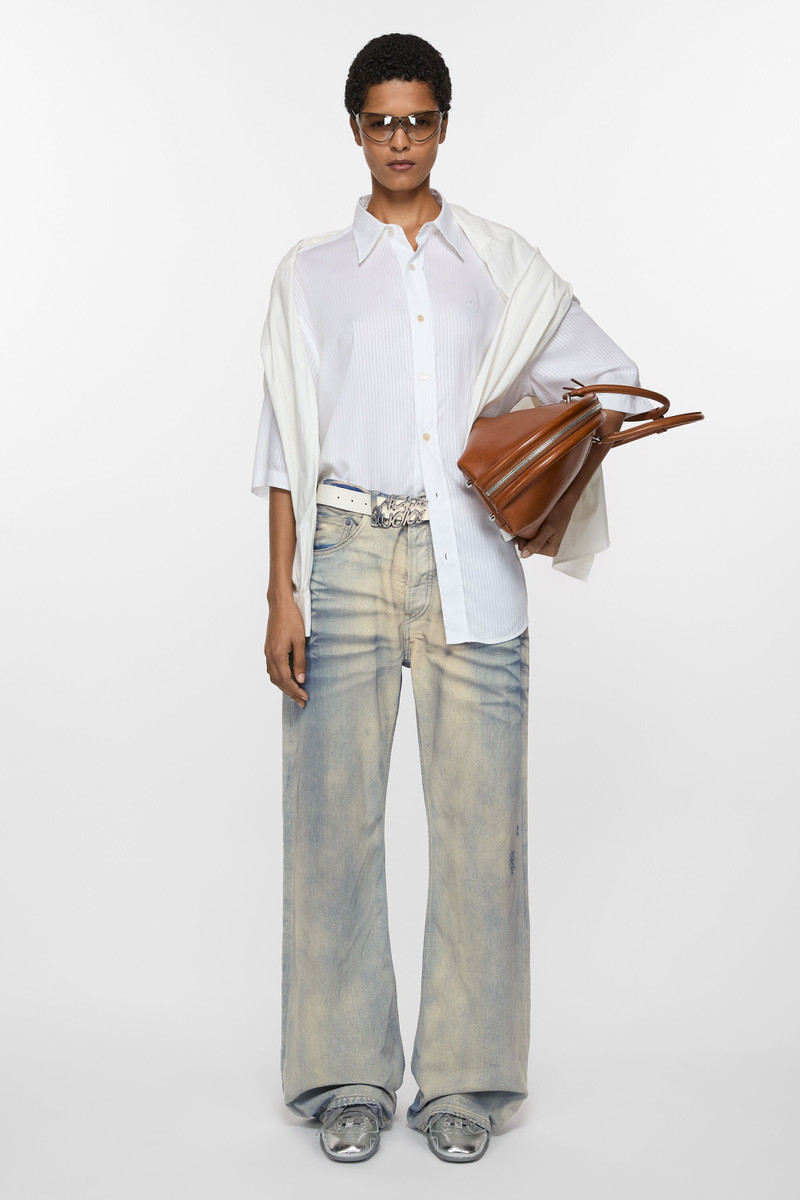 Acne Studios Loose fit jeans - 2021F - Light blue outlook