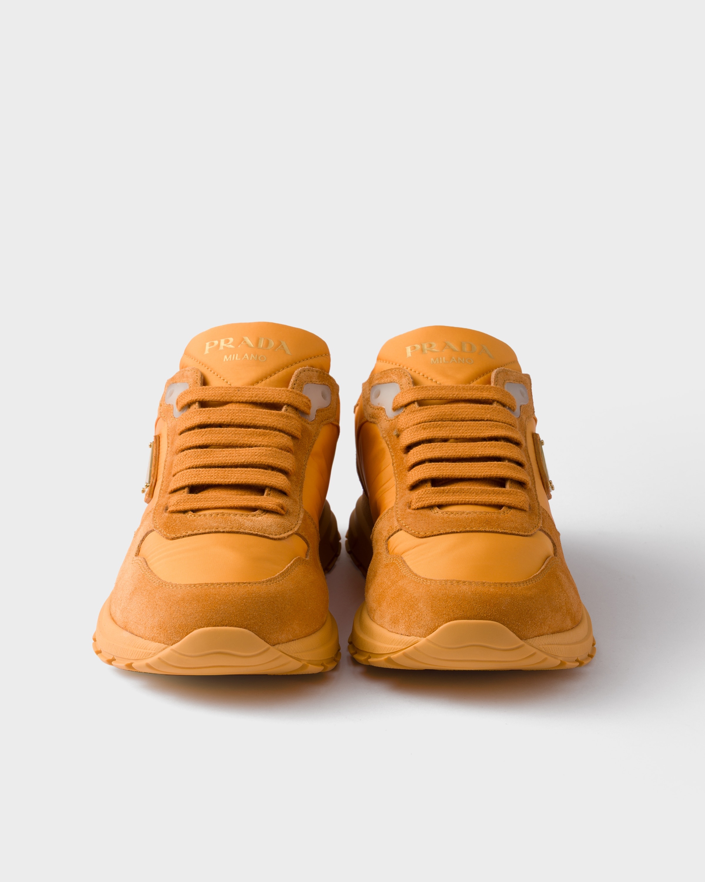 Prax 2.0 Re-Nylon and suede sneakers - 5