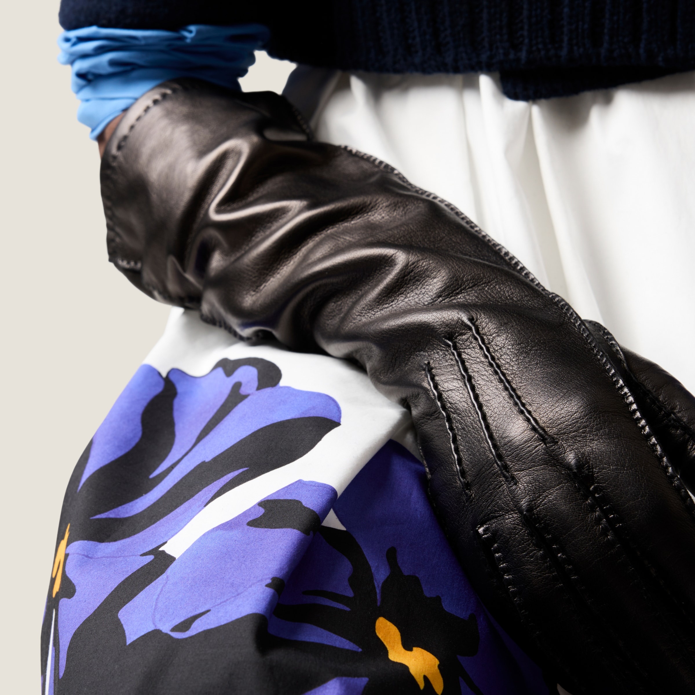 Nappa leather gloves - 4