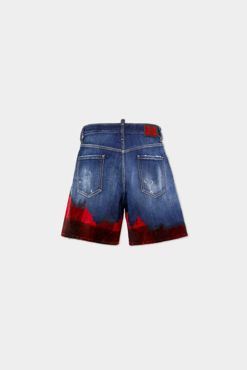 CANADIAN JACK WASH ELASTIC BOXER SHORT JEANS - 2