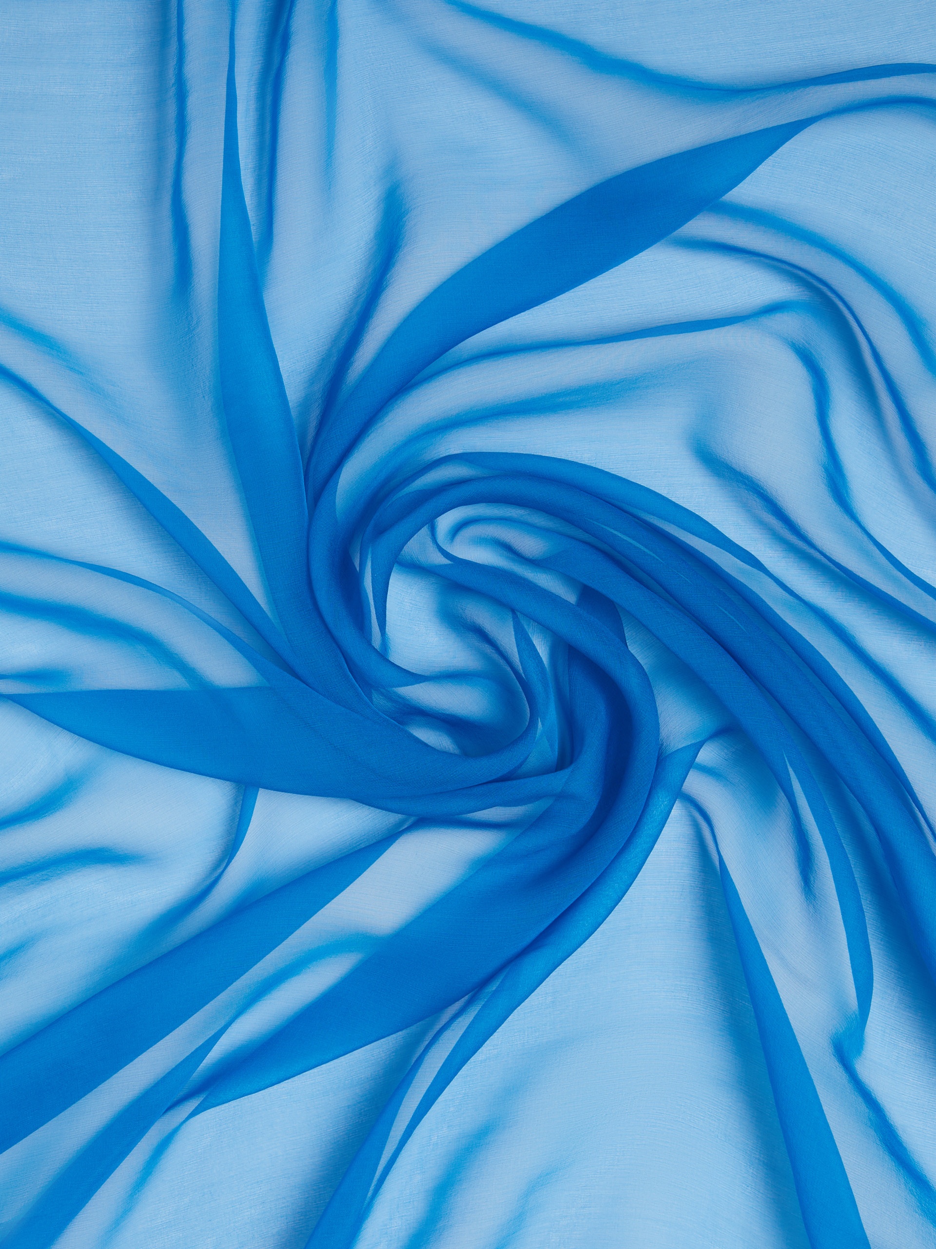 RIVERA Silk chiffon stole - 3