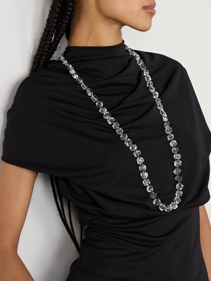 Ice Silver Quartz Necklace 5