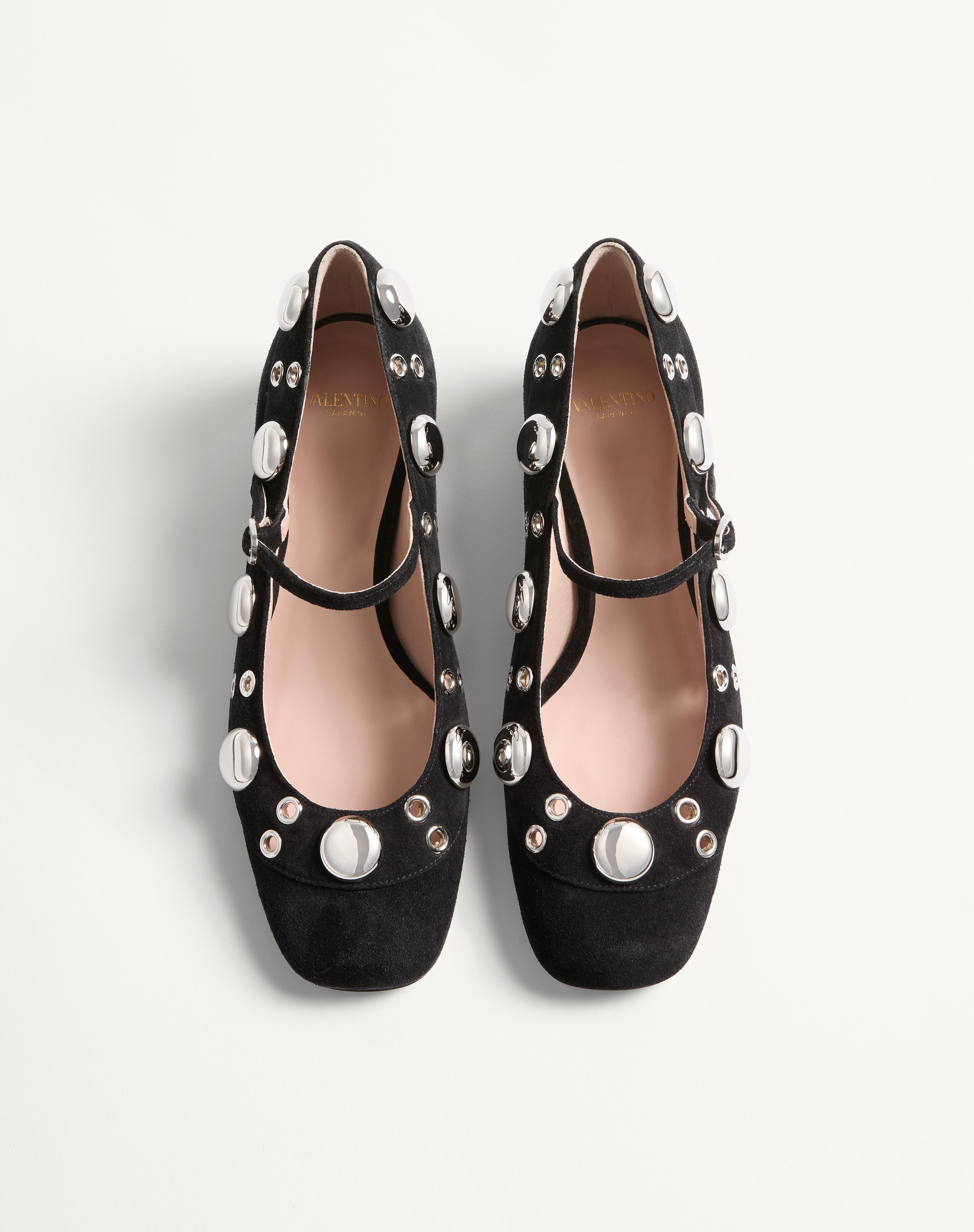 NELLCÔTE MARY-JANE PUMPS IN CRUST LEATHER 30MM - 4