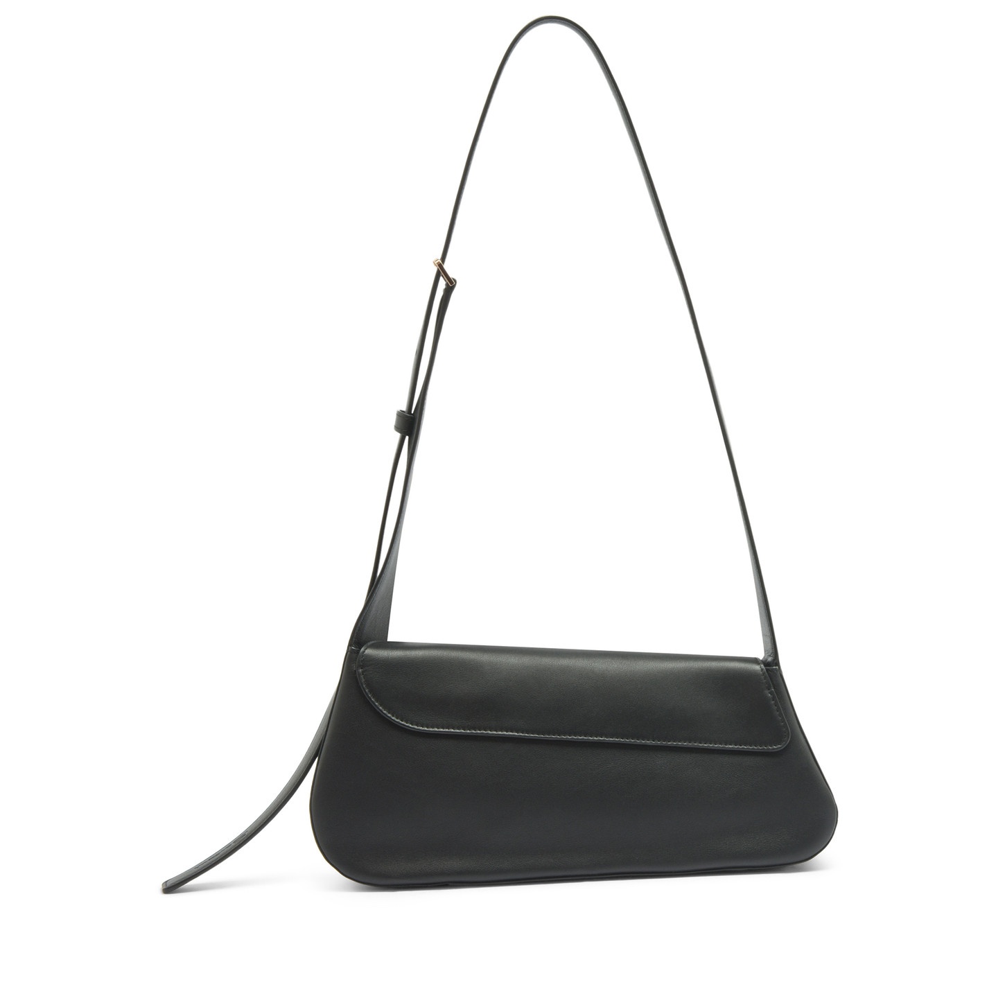 Black leather The Pluto bag - 3