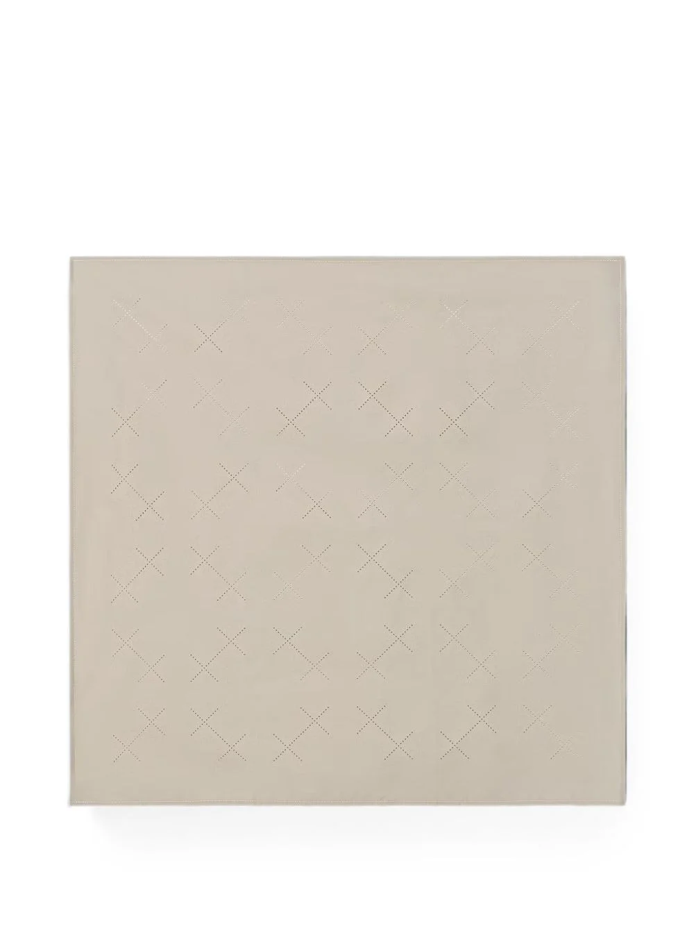 perforated-detail scarf - 1