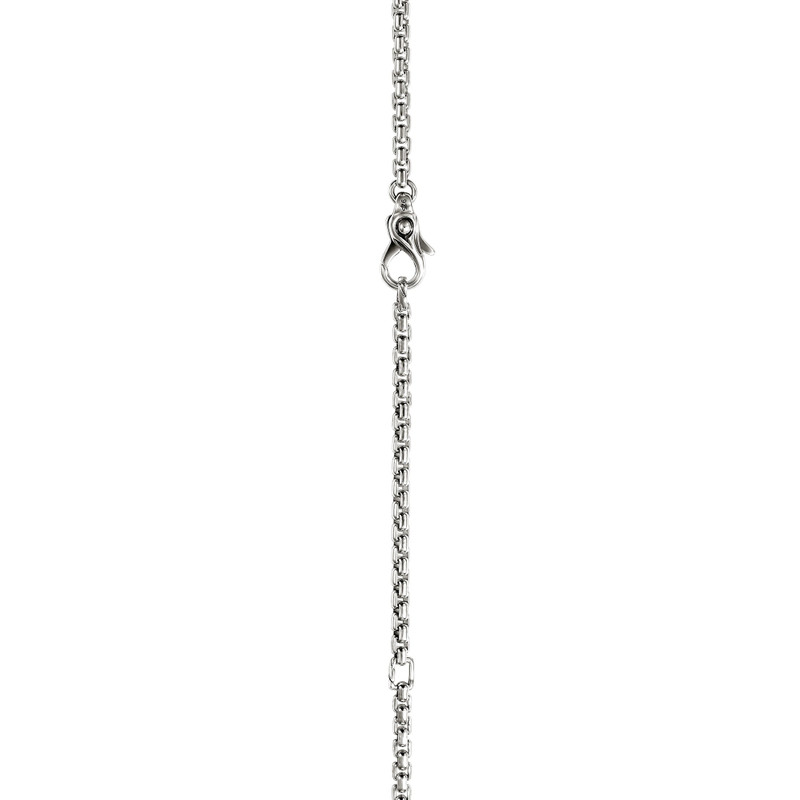 Bamboo Bib Necklace, Sterling Silver 3