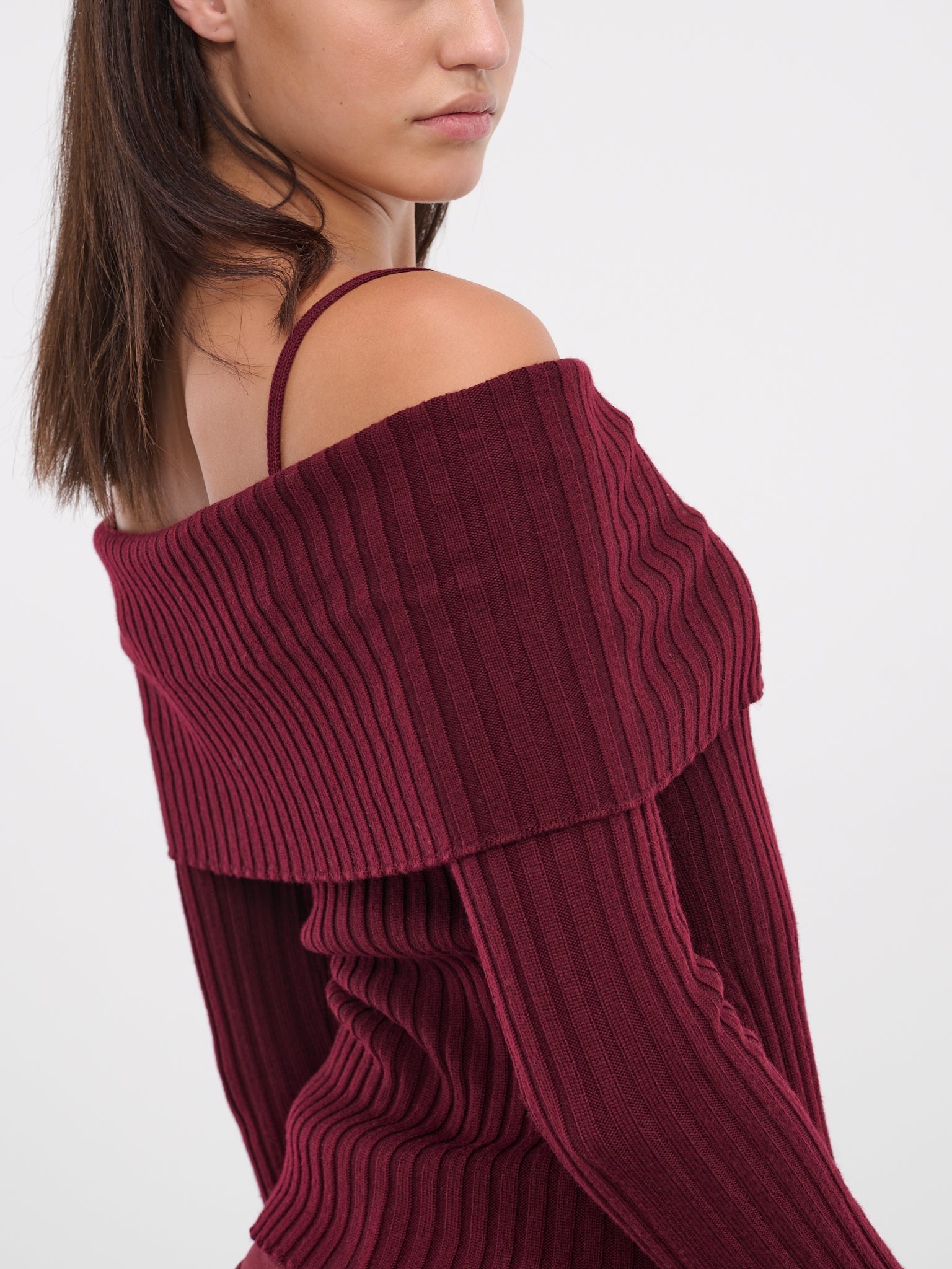 Off-Shoulder Sweater - 5