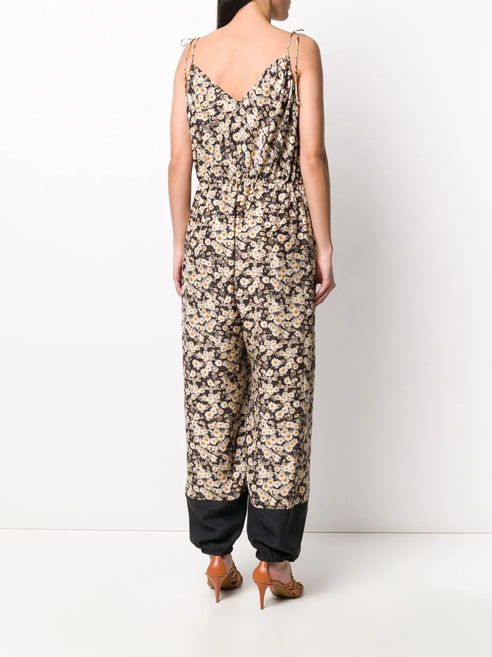 floral print jumpsuit - 4