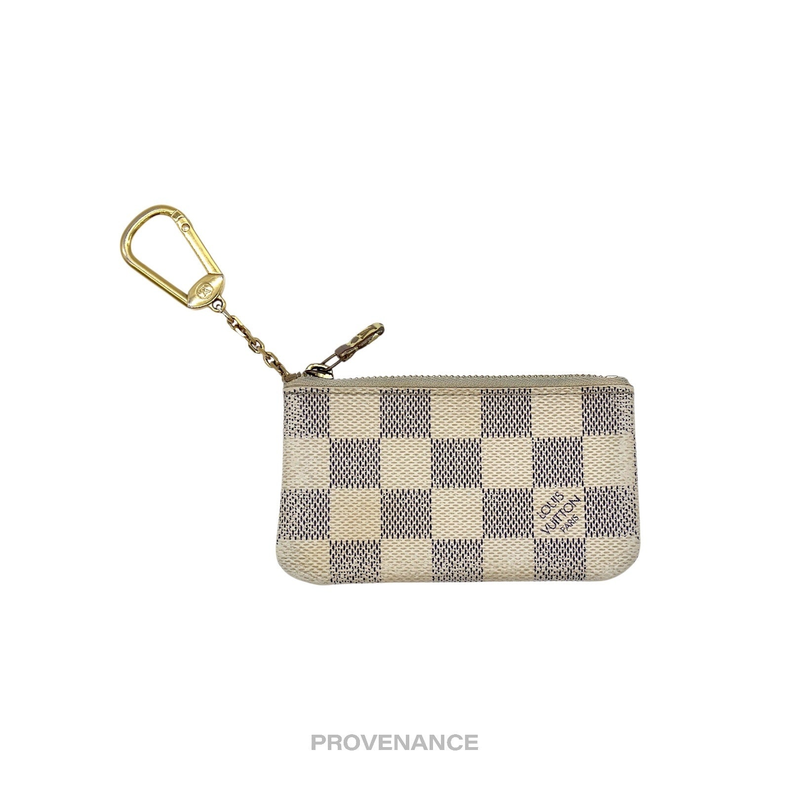 Louis Vuitton Key Pouch Cles - Damier Azur - 3