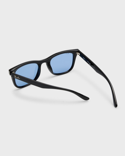 Ray-Ban Men's Plastic Square Sunglasses, 65MM outlook