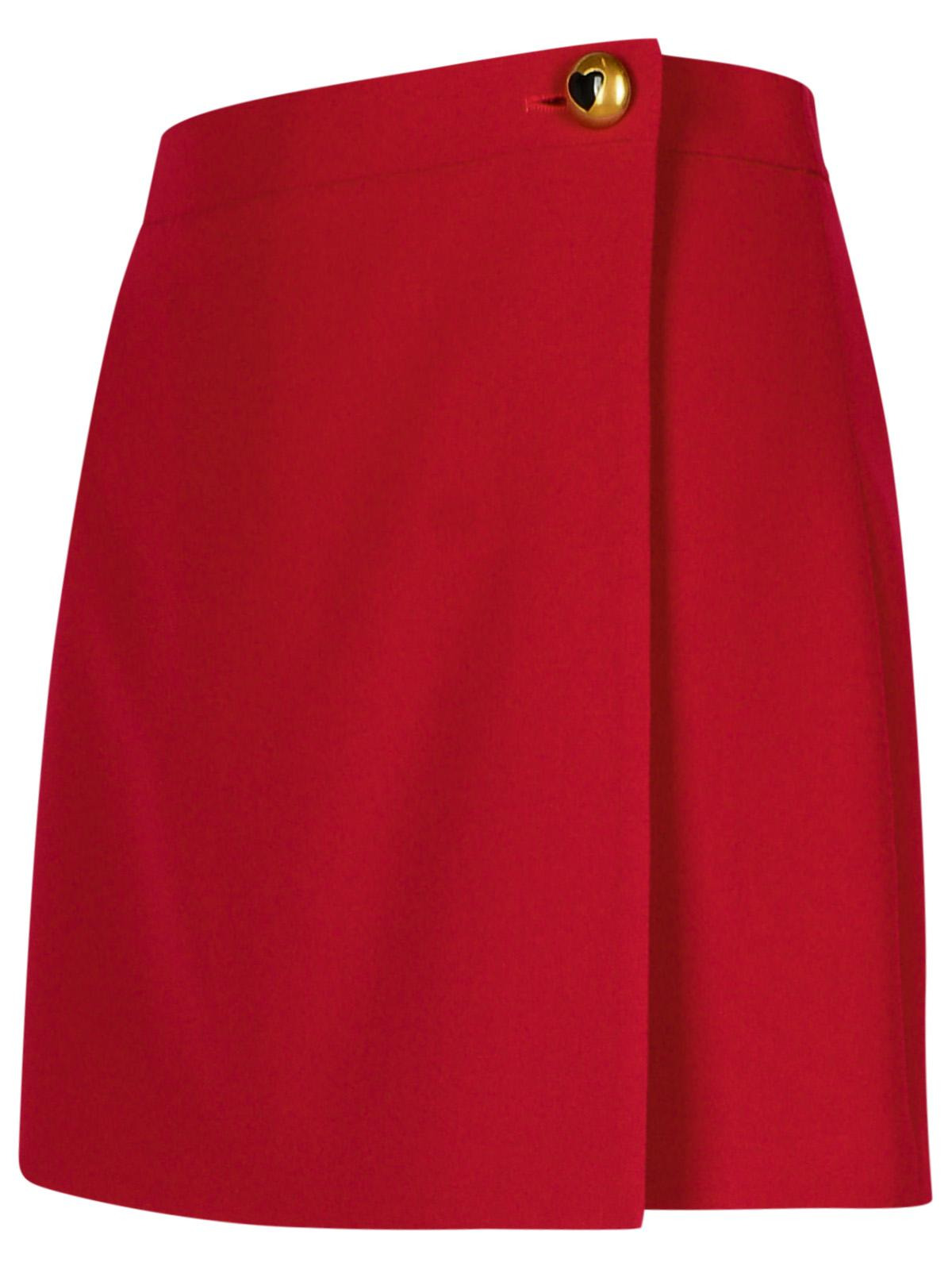 Moschino Burgundy Polyester Blend Shorts Women - 2