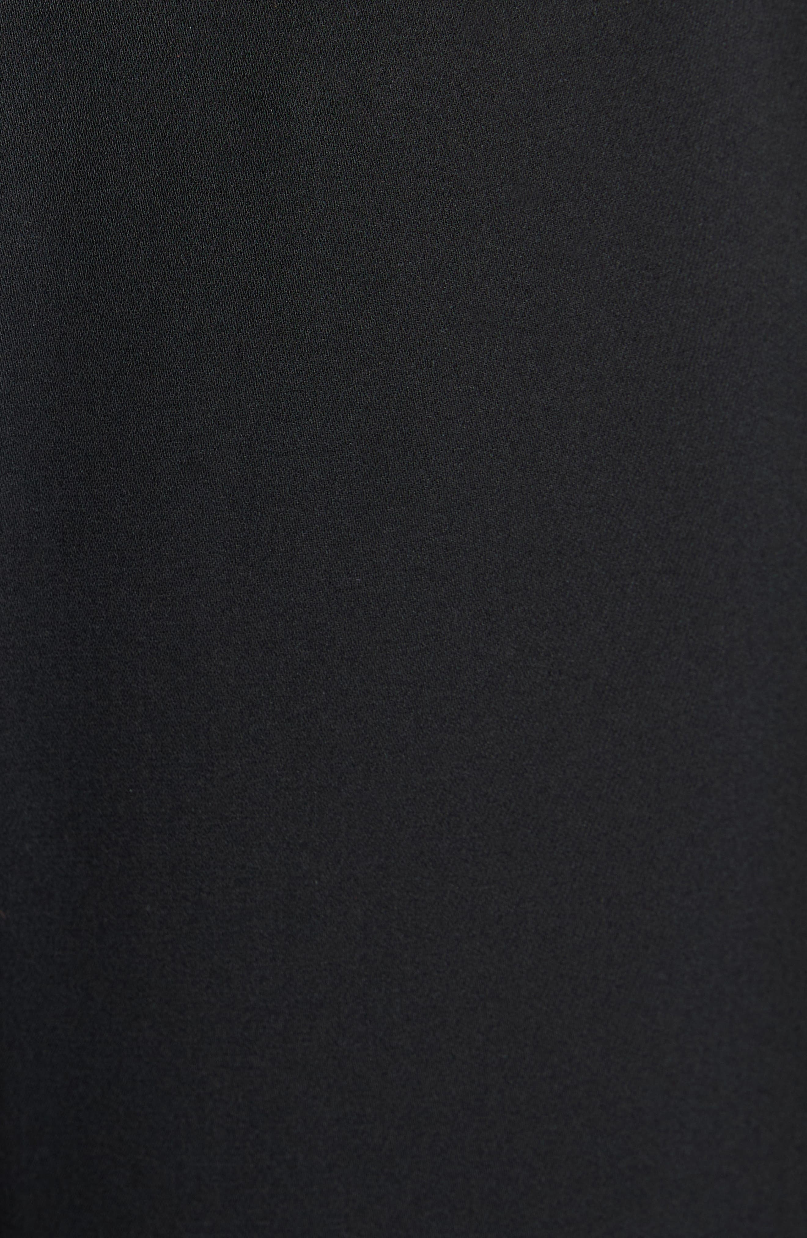 Valentino Garavani Ruffle Silk Georgette Pants in Nero at Nordstrom - 5