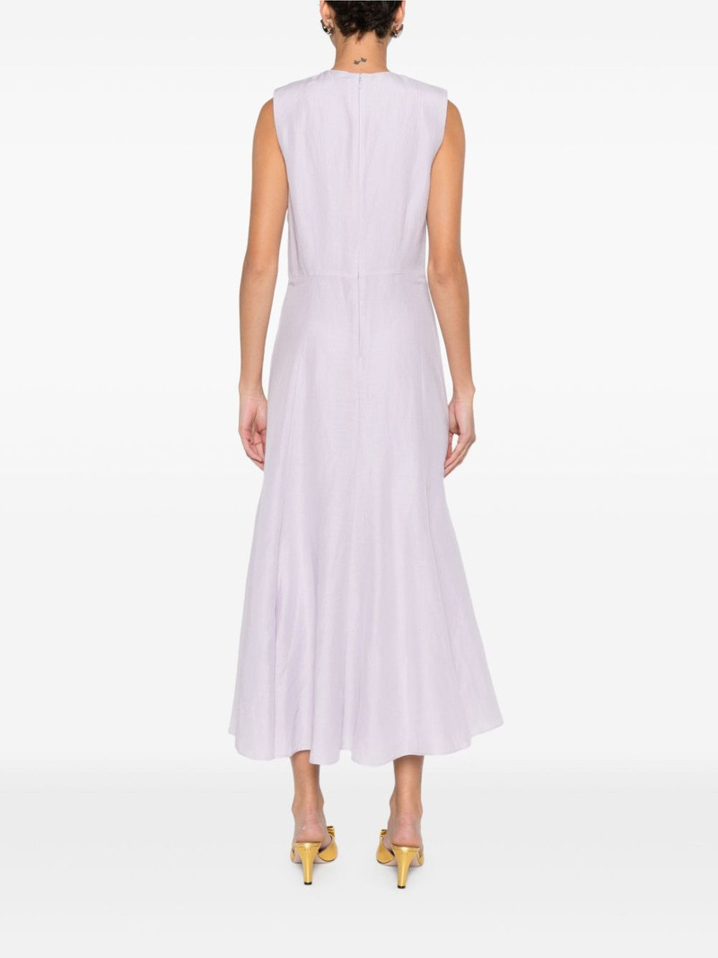 knot-detailing midi dress 4