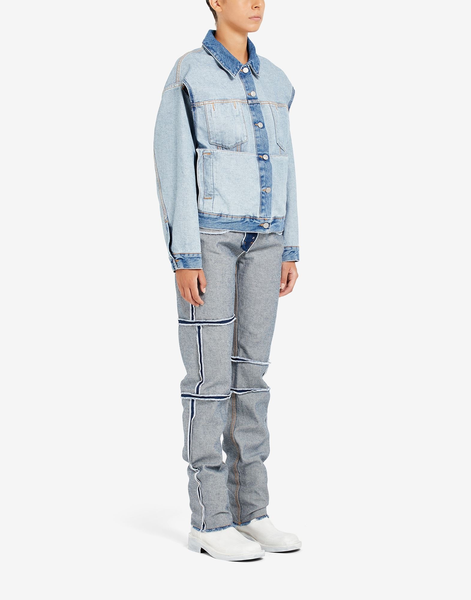Reversed denim jacket - 3