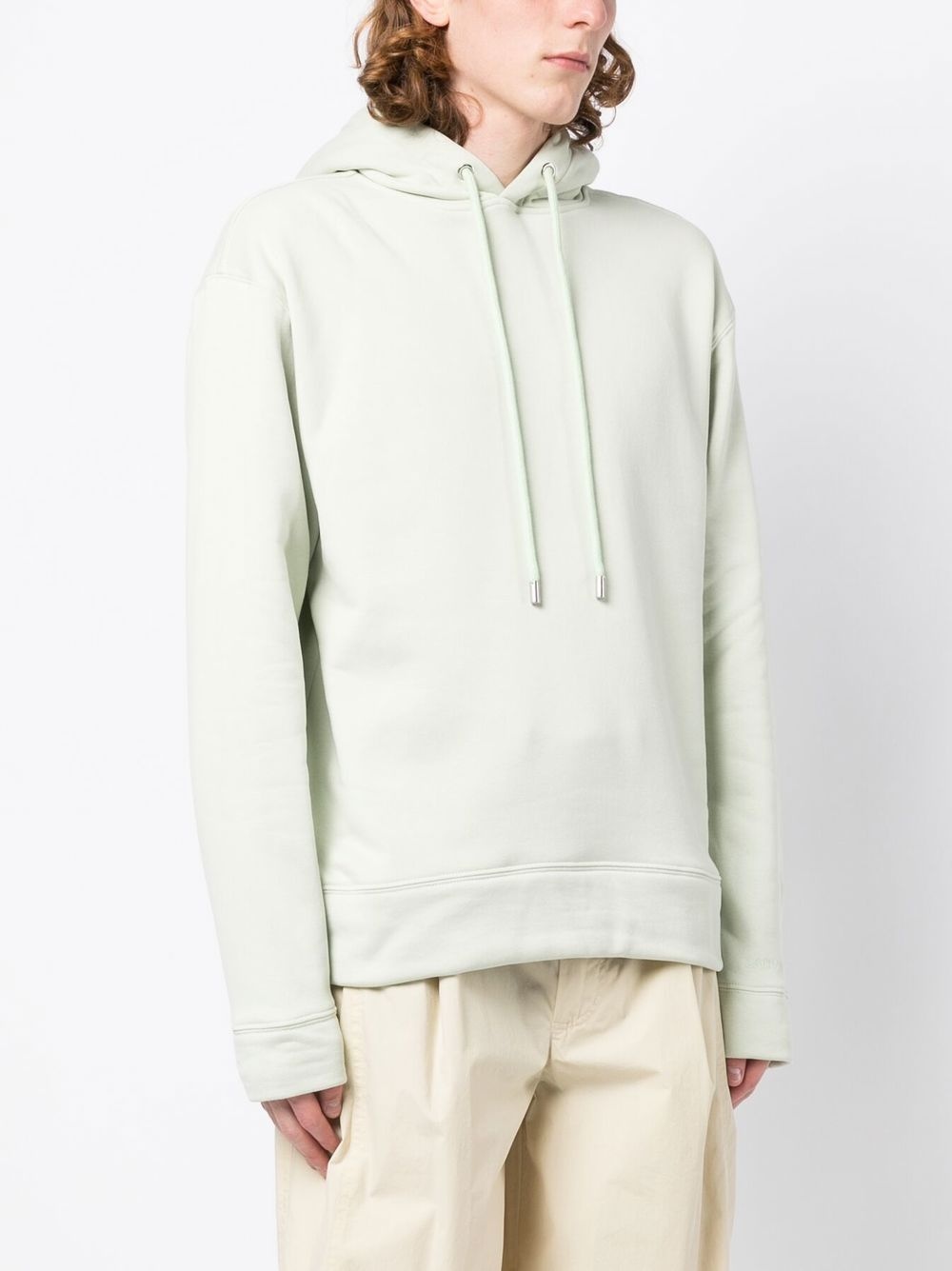 graphic-print cotton hoodie - 4