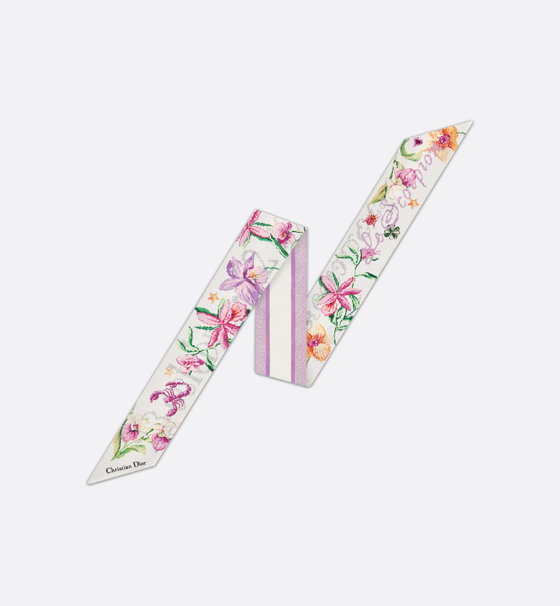 Christian Dior 1947 Zodiac Scorpio Mitzah Scarf - 1