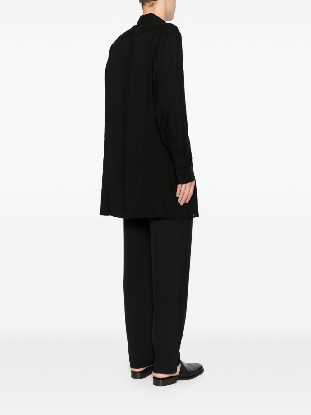double front placket shirt - 4