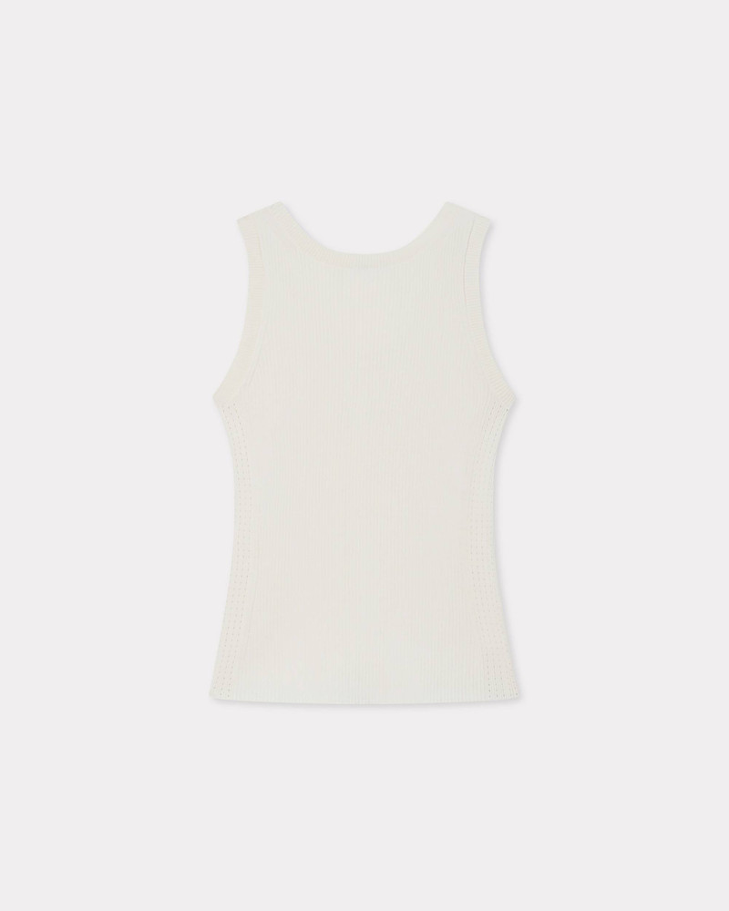 KENZO 'Boke Flower 2.0' embroidered rib tank top outlook