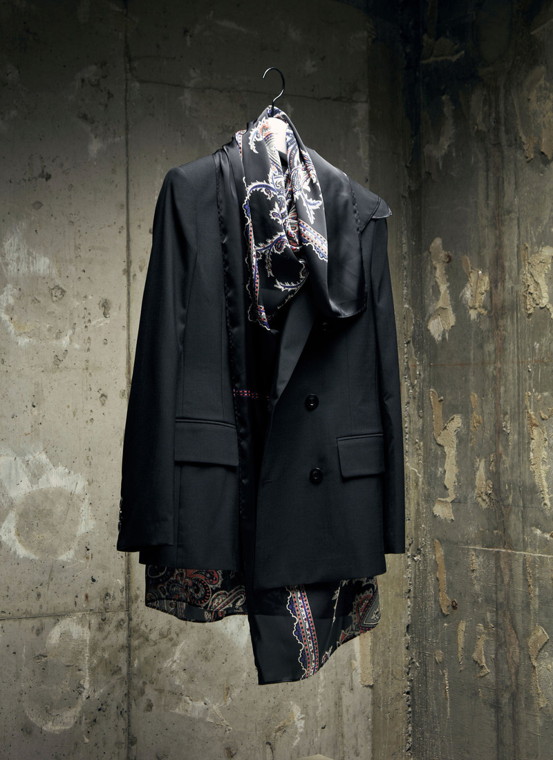 Suiting x Paisley Print Jacket 1