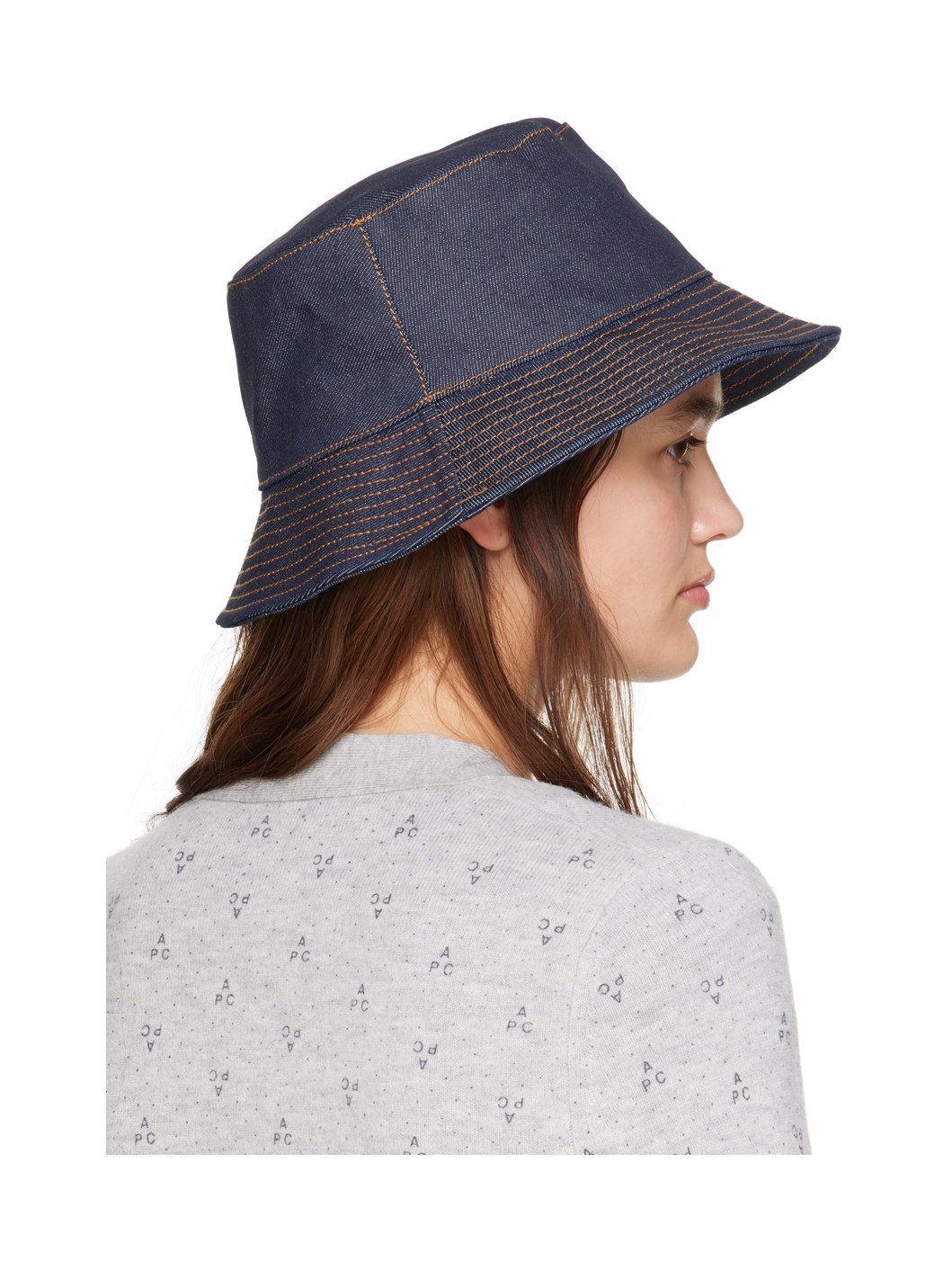 Blue Thais Bucket Hat - 3
