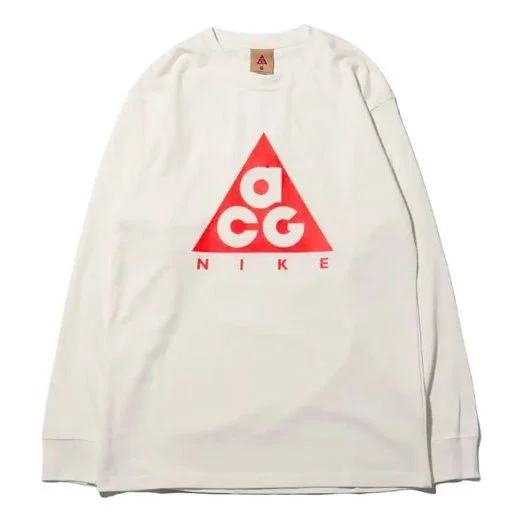 Nike ACG Ls Tee Athleisure Casual Sports Pullover Long Sleeves White BQ7203-122 - 1