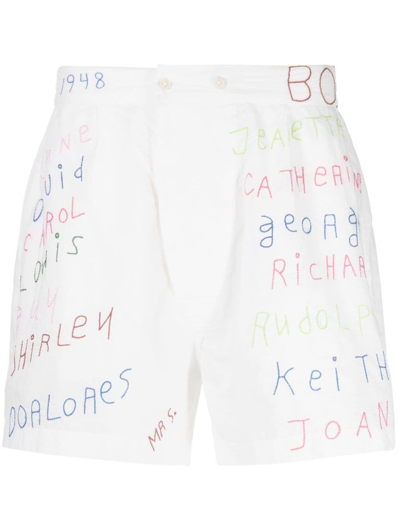 Familial Hall cotton shorts 1
