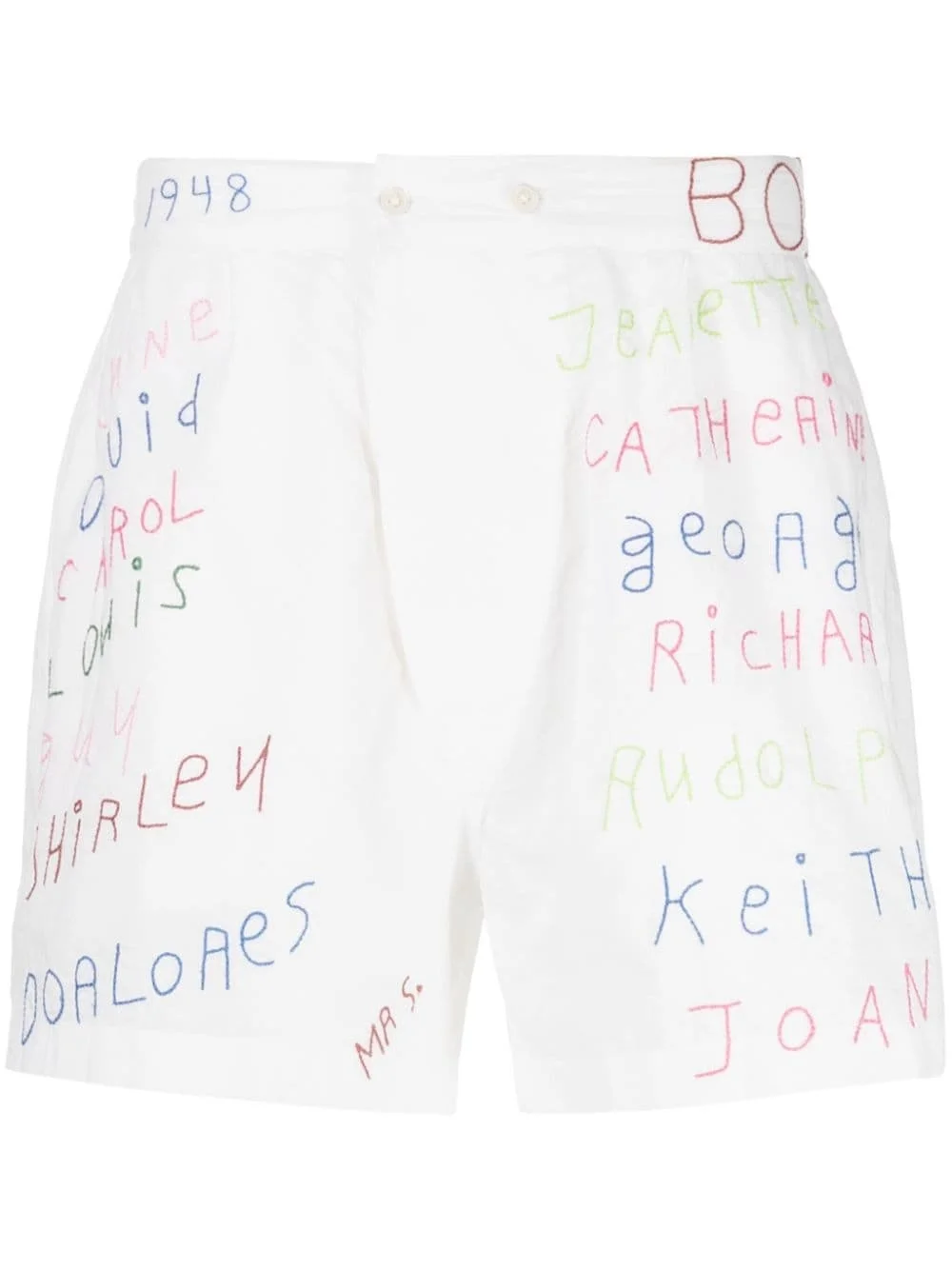 Familial Hall cotton shorts - 1