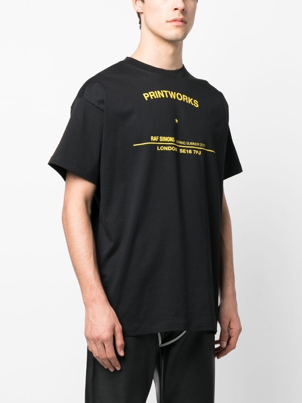 slogan-print cotton T-shirt - 3