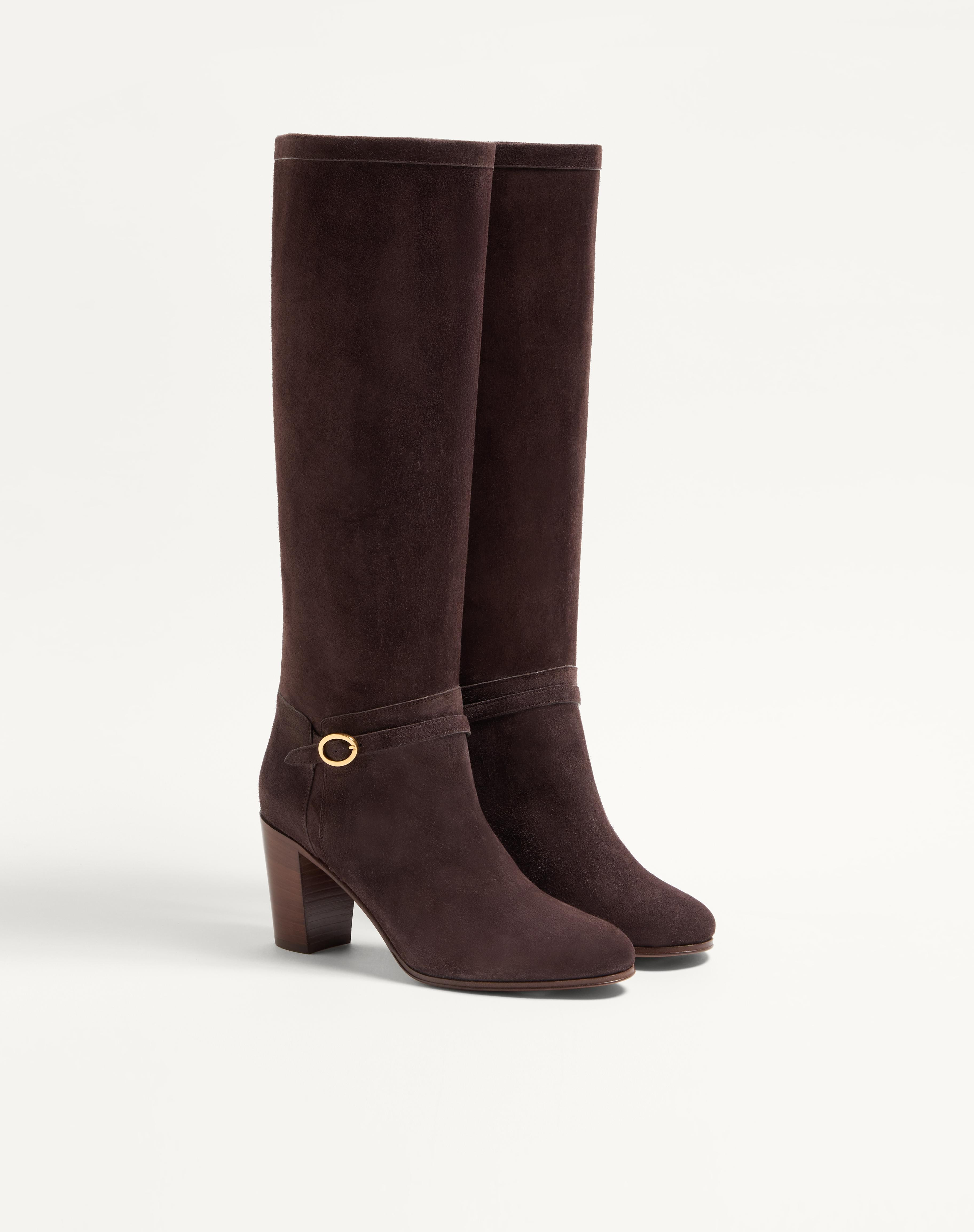 PATTIE CRUST LEATHER BOOT 75MM - 3