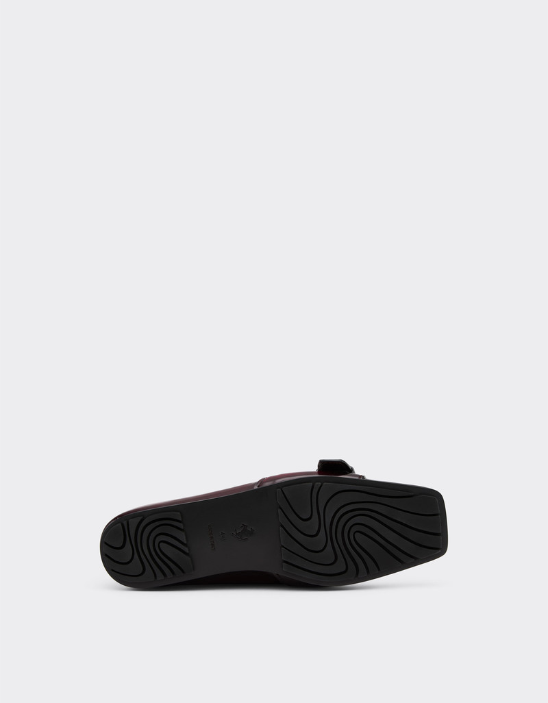 Leather ballet flats with buckle 5