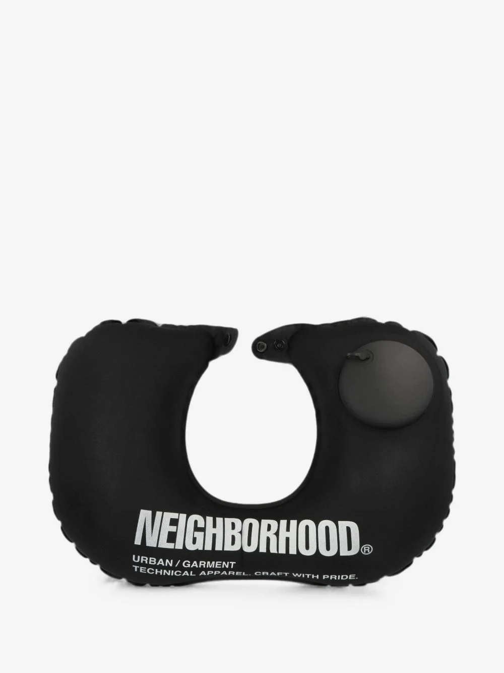 logo-print inflatable neck pillow - 1