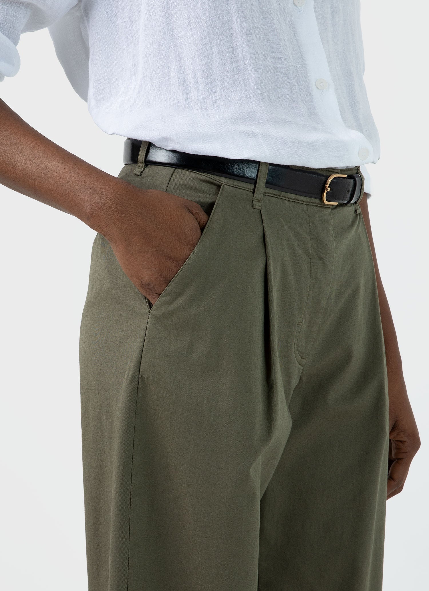 Pleated Chino - 4