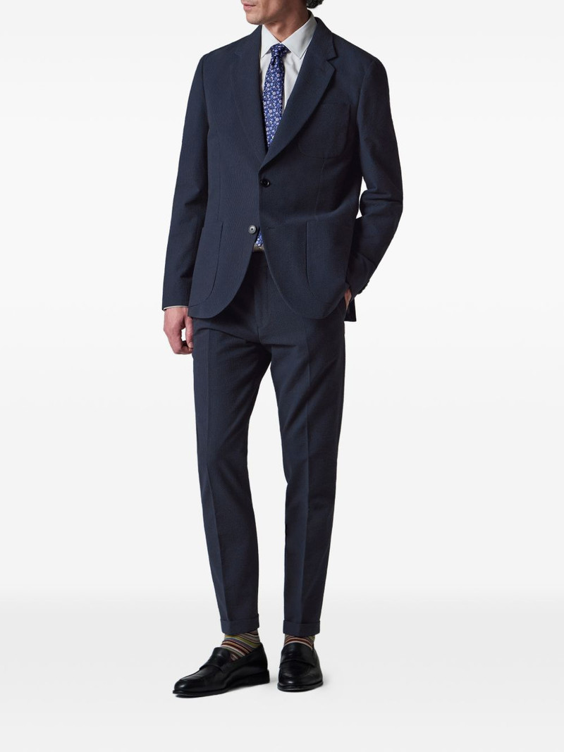 Paul Smith seersucker tailored trousers outlook