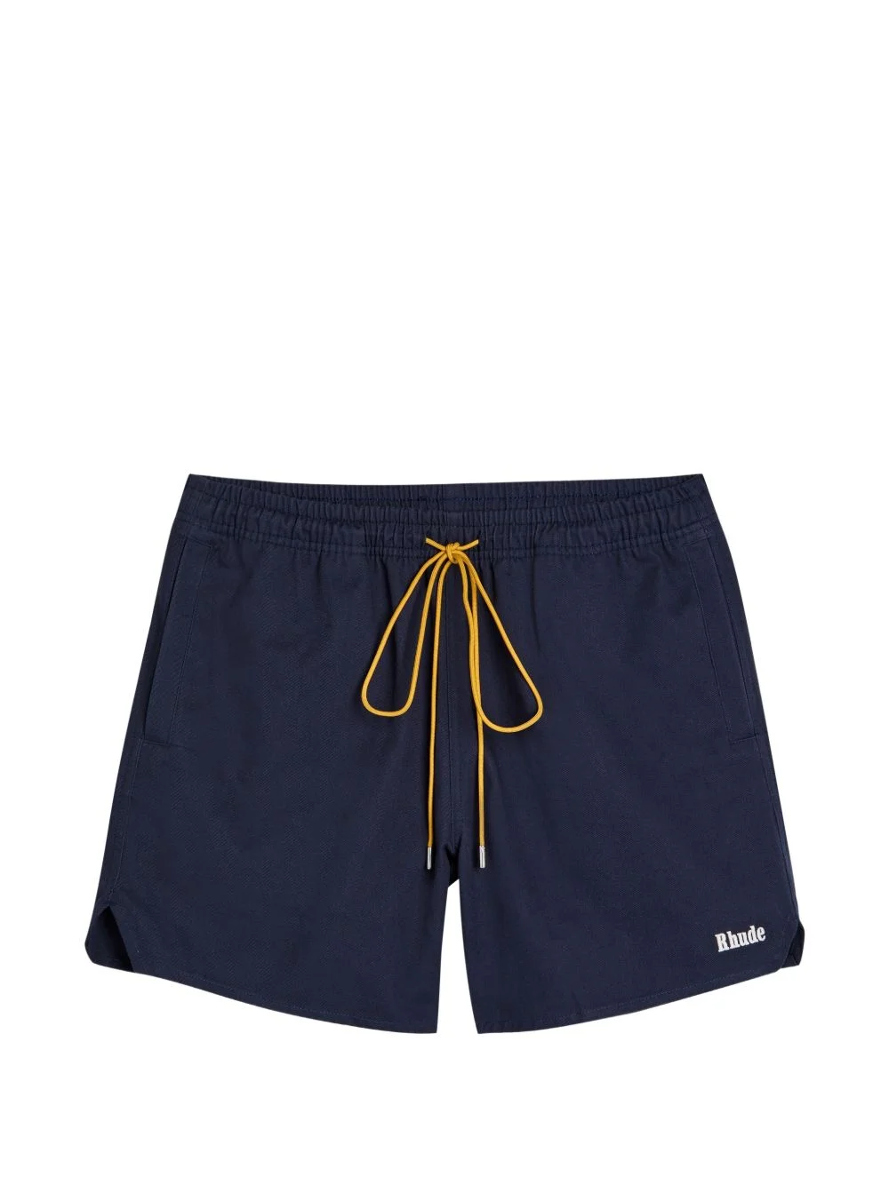 logo-print deck shorts - 1