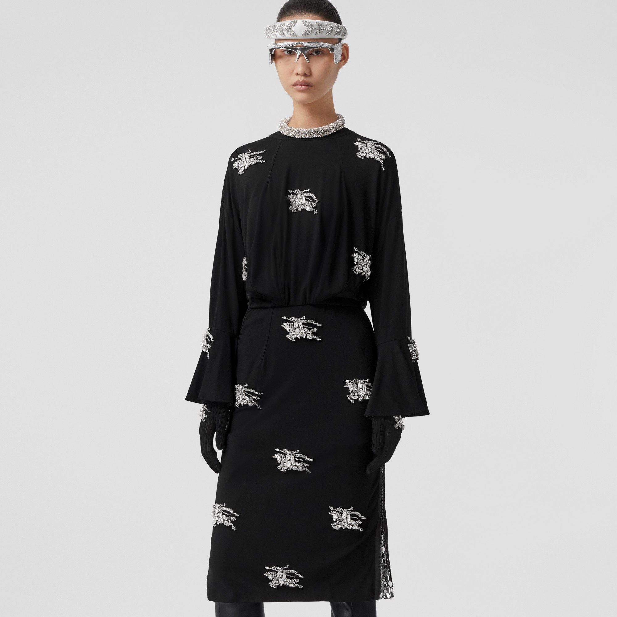 Crystal EKD Stretch Jersey Dress - 6