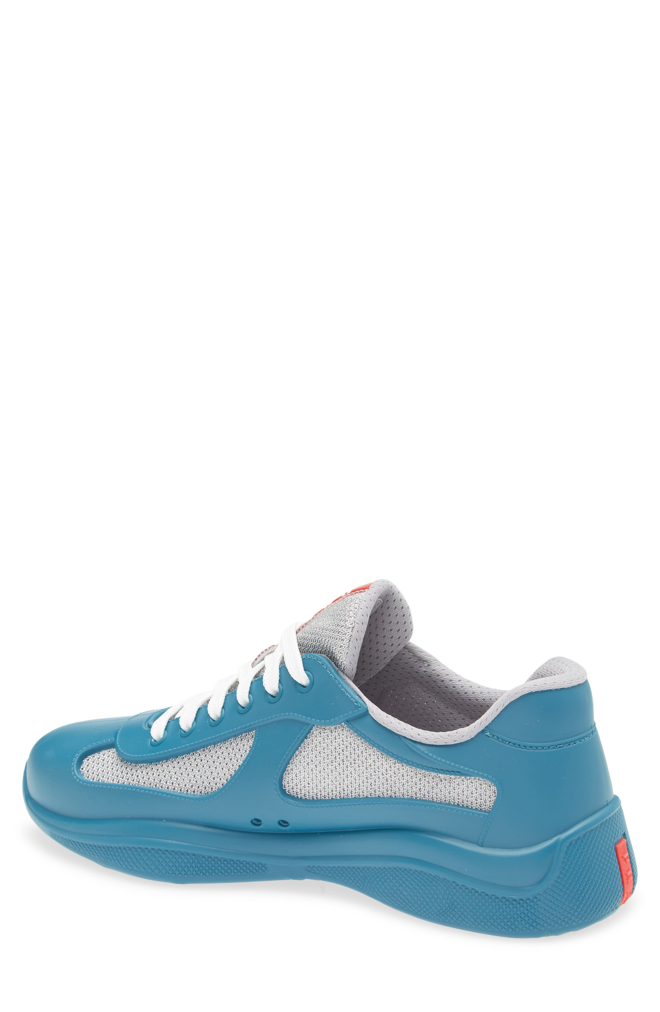 Prada America's Cup Low Top Sneaker in Laguna at Nordstrom - 2