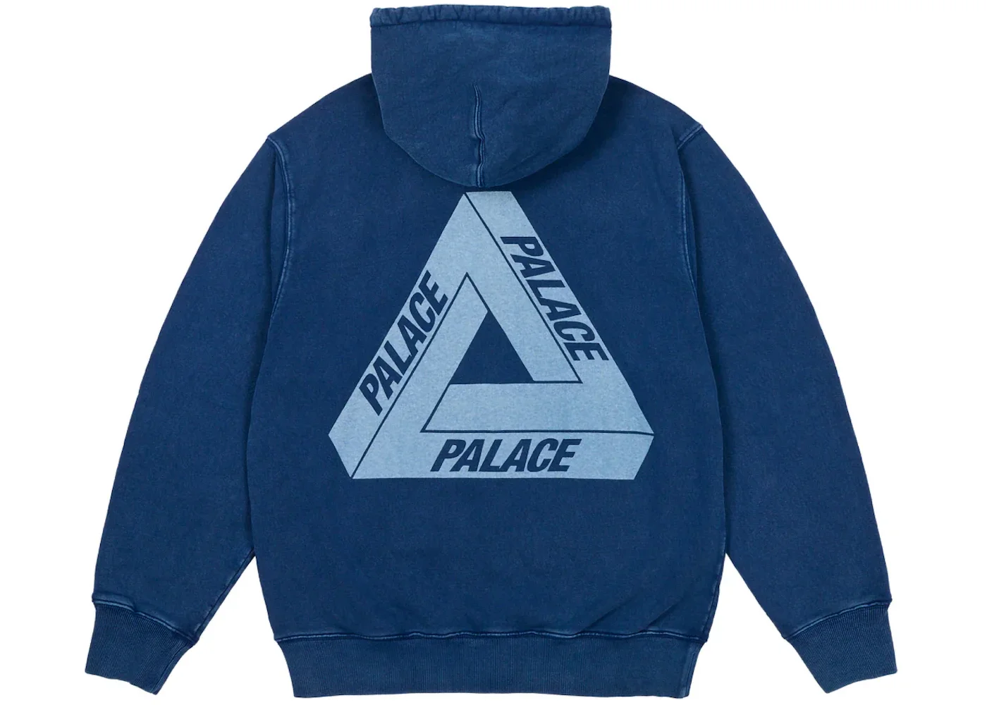 Palace Pigment Wash Tri-Ferg Hood Navy - 1