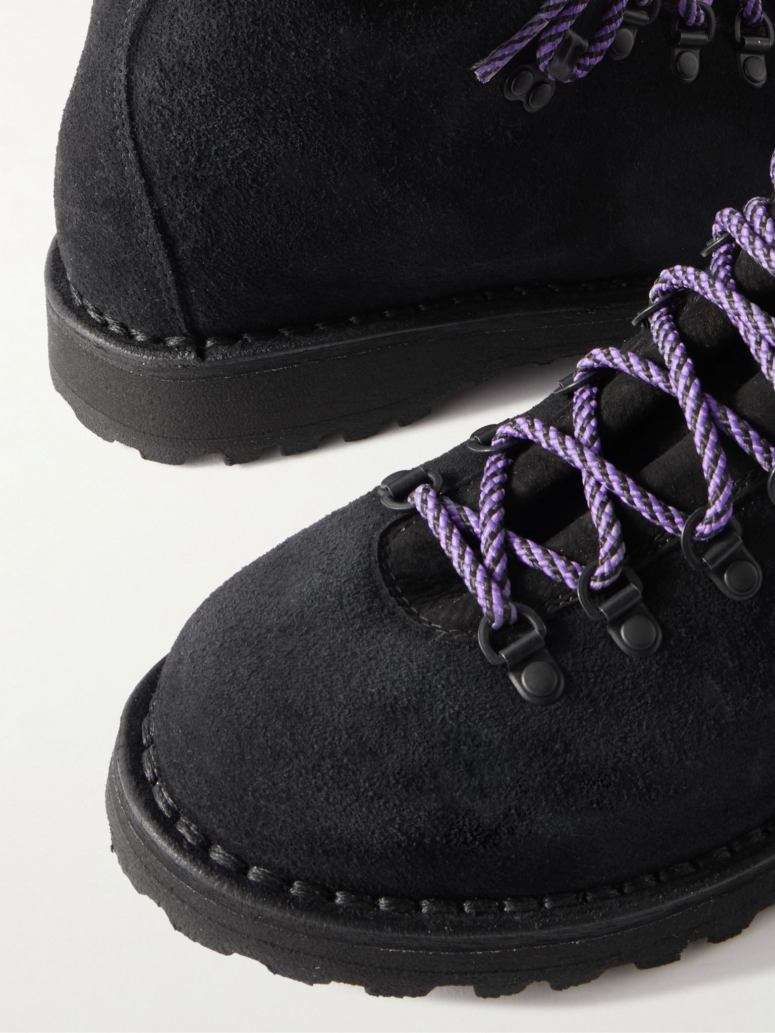 Roccia Vet Suede Boots Black - 6
