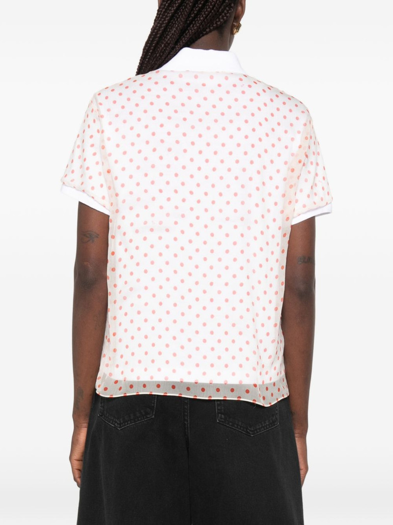 polka dot polo shirt 4
