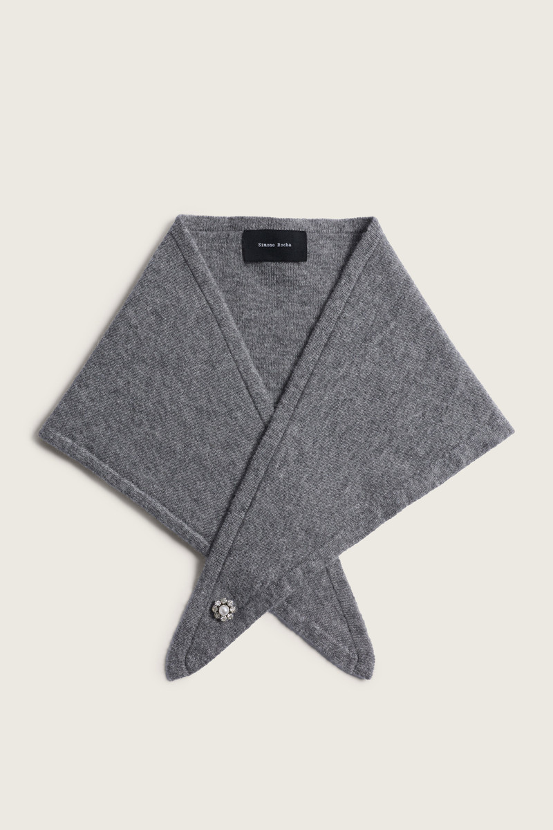 Embellished Cashmere Neckerchief 1