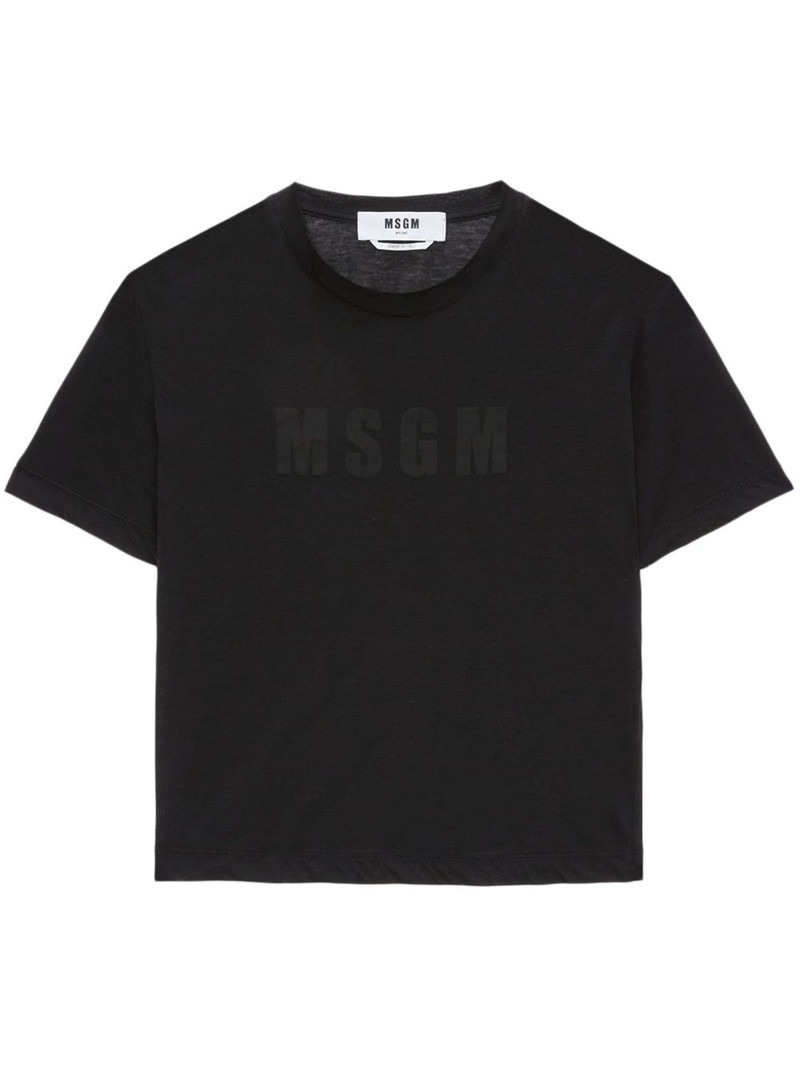 logo-print T-shirt 1