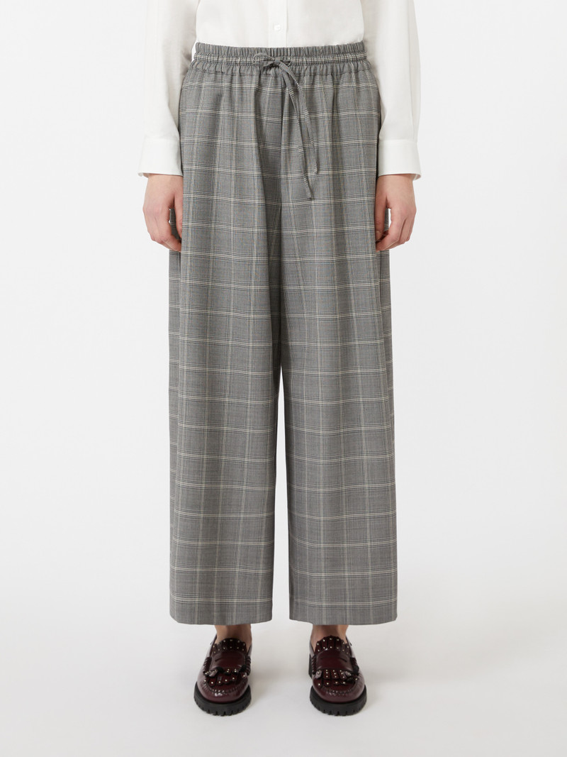 LUIGI Prince of Wales wool trousers 3