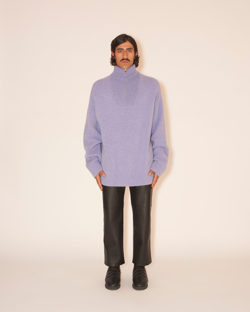 Nanushka DUSCO - Funnel neck jumper - Lilac outlook