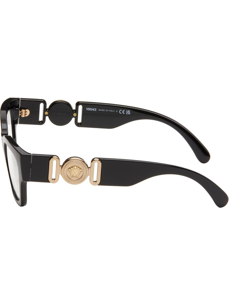 Black Medusa Biggie Cat-Eye Glasses 3