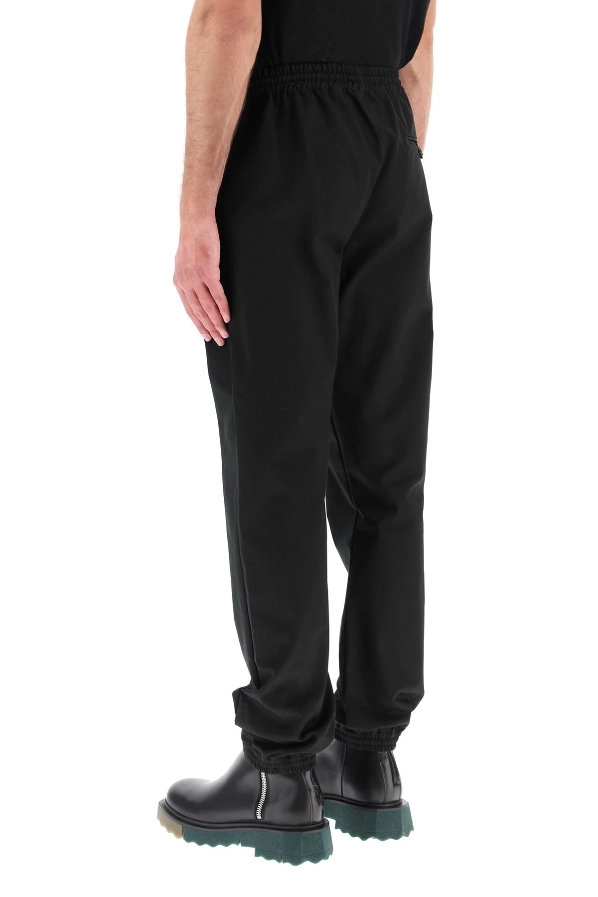 COTTON TROUSERS WITH LOGO - 4