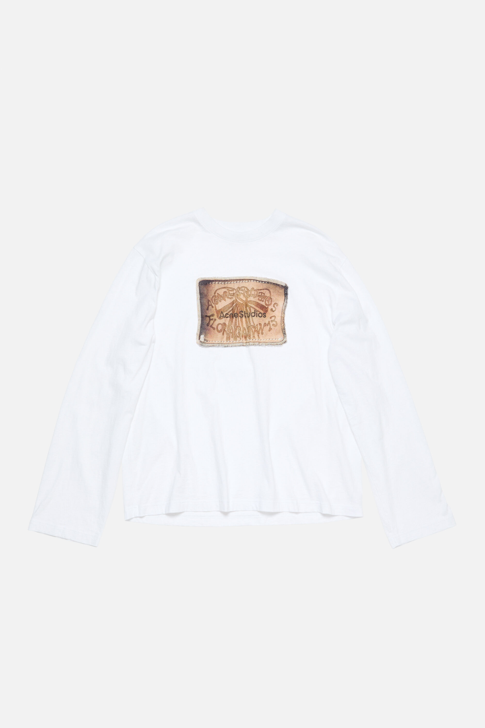 Print long-sleeve t-shirt - White - 1